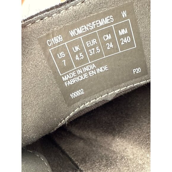 Rockport Black Suede Slip-On Loafers Size 7 - Picture 8 of 8